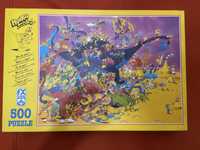 Puzzle 500 elementow Schmid- unikat