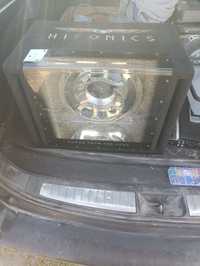 Wzmacniacz JBL i subwoofer Hifonics