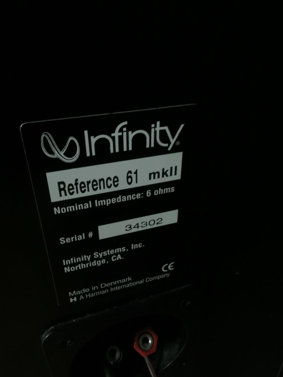 Infinity reference 61 mk2