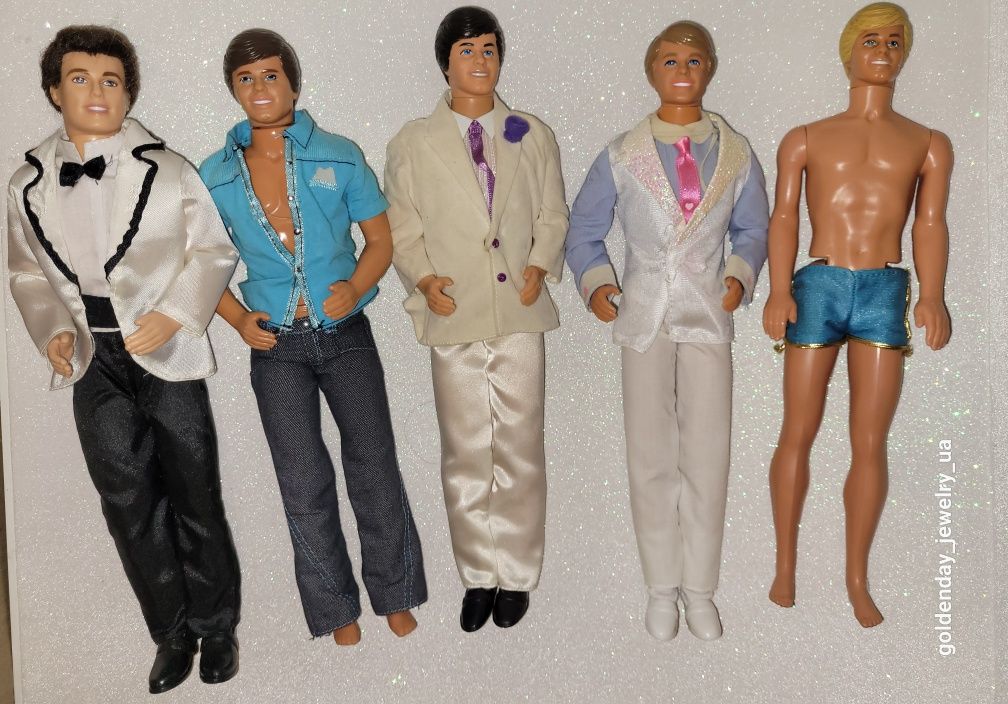 Кен винтаж Mattel оригинал разные 8