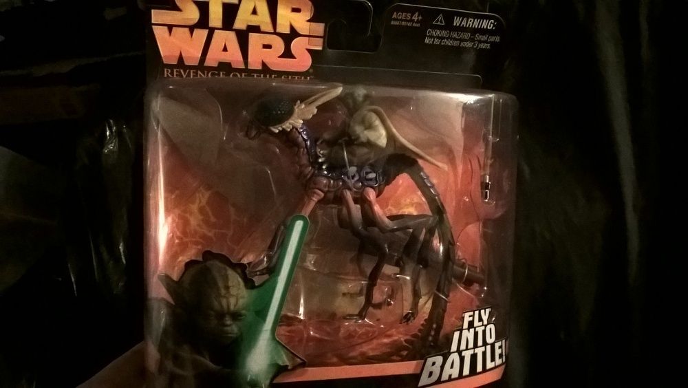 Star Wars Yoda Can-Cell Revenge of thr Sith Hasbro Novo