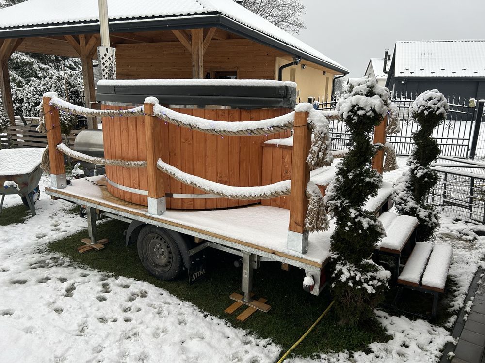 Mobilna Bania Jacuzzi do wynajecia