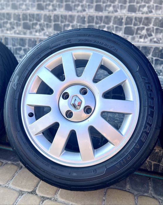Колеса в зборі 4х100 r16 зима Рено Clio Megane Scenic ZOE Logan Dacia