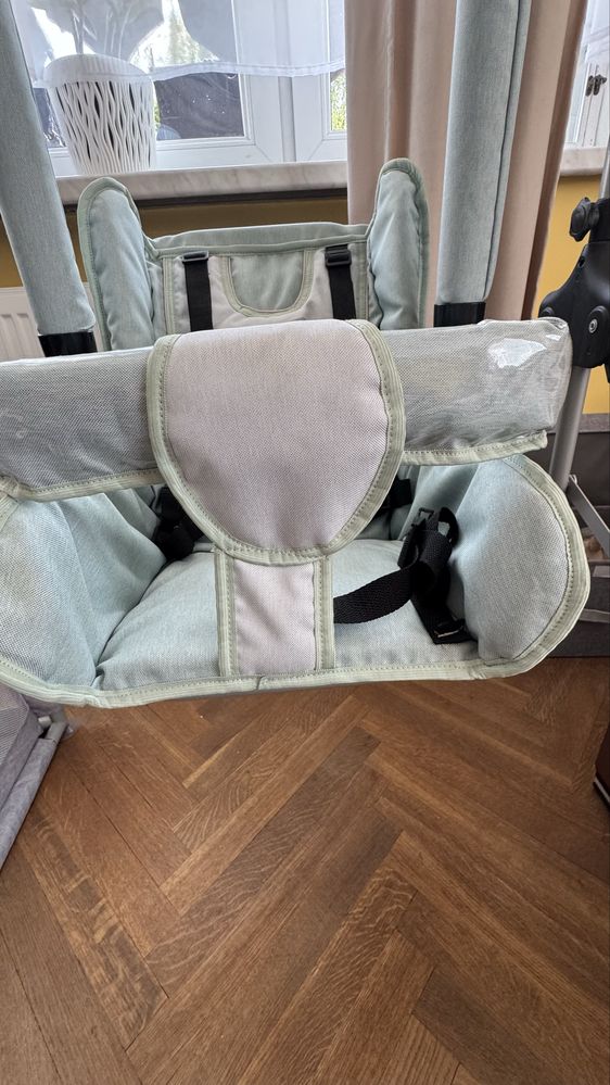 Huśtawka leżaczek dla niemowlaka dziecka 3w1 6-25 kg