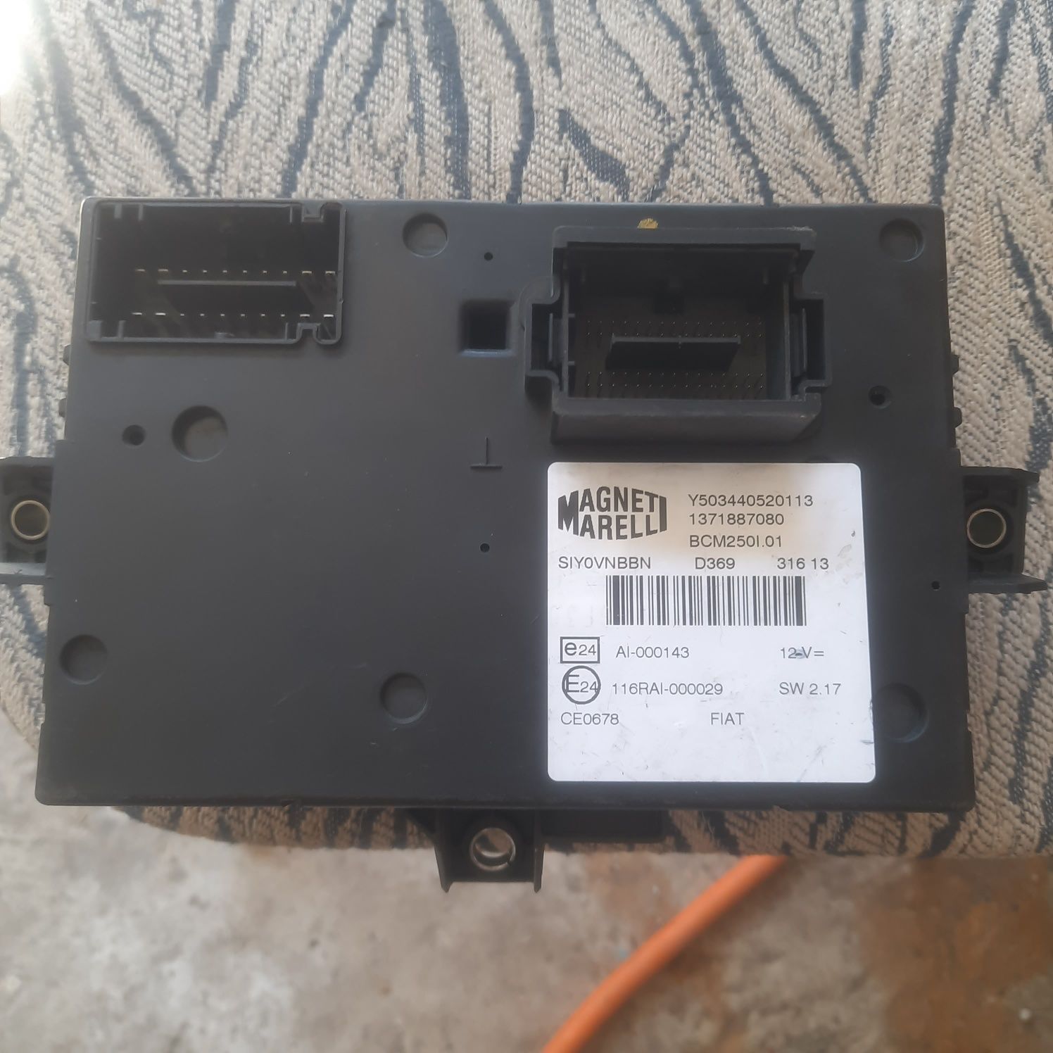 Фиат дукато блок BCM 2501.01.  Y503440520113