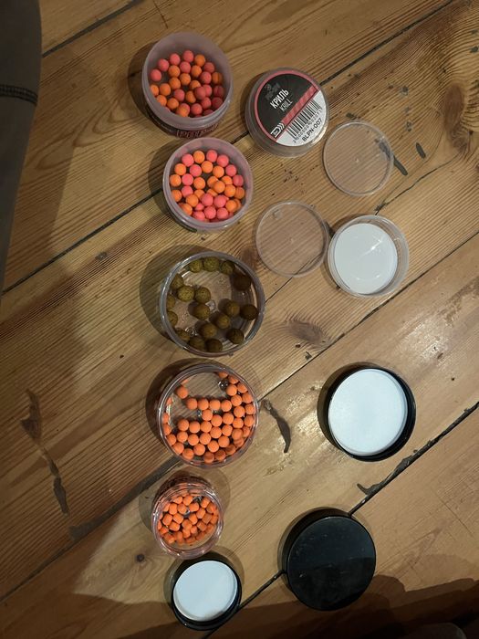 Набір насадок. Popup, бойли, вафтерси, баланси