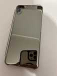 Etui Lustro Clear View Moto G9 Plus | Srebrna