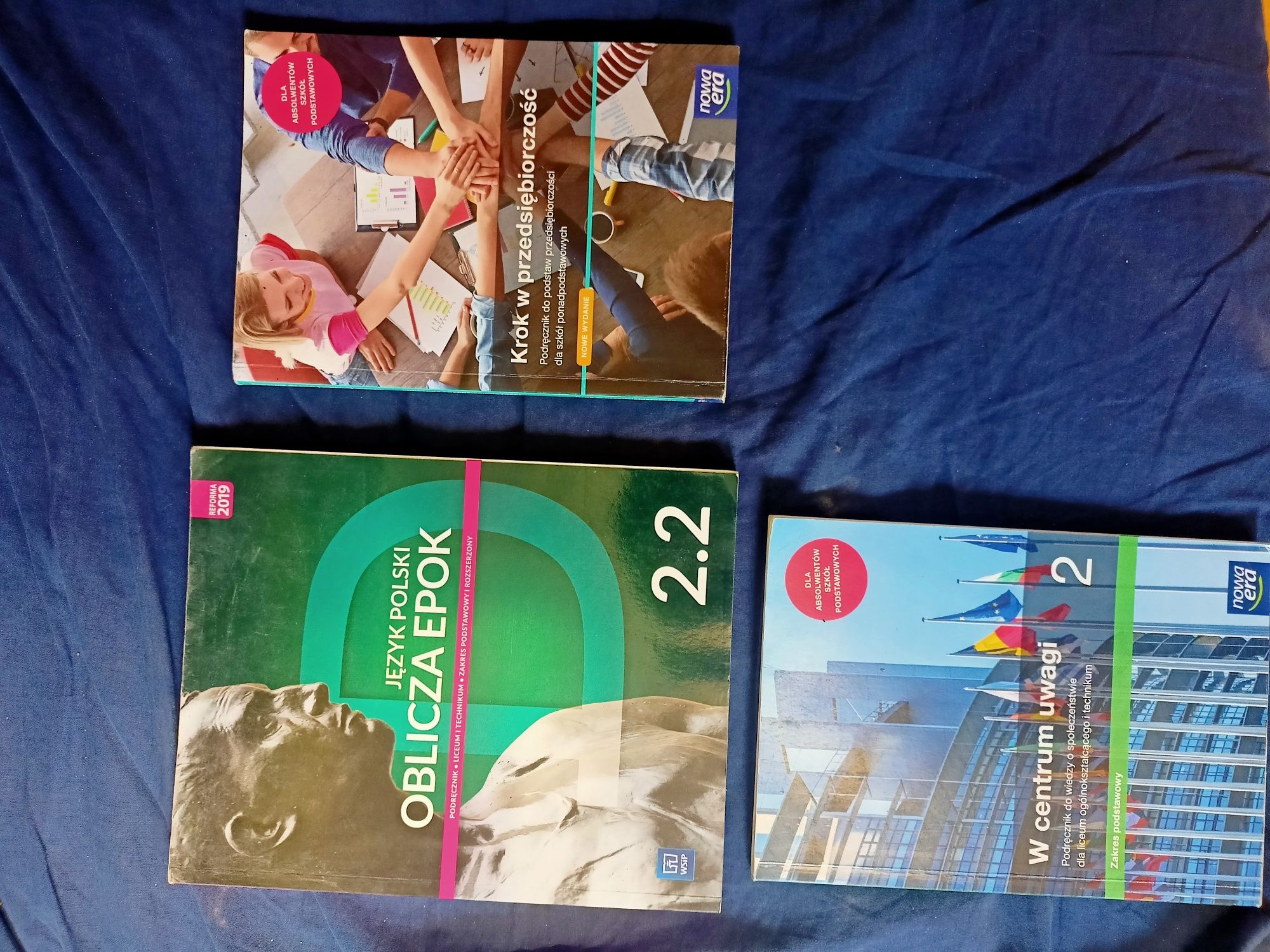 Podręczniki do liceum/technikum dla klasy drugiej