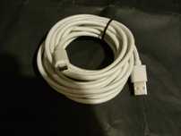 Kabel microusb biały 3 m