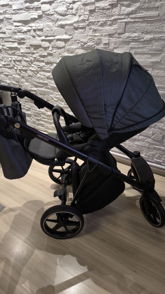 Wózek Adamex Belissa fotelik Cybex 4w1