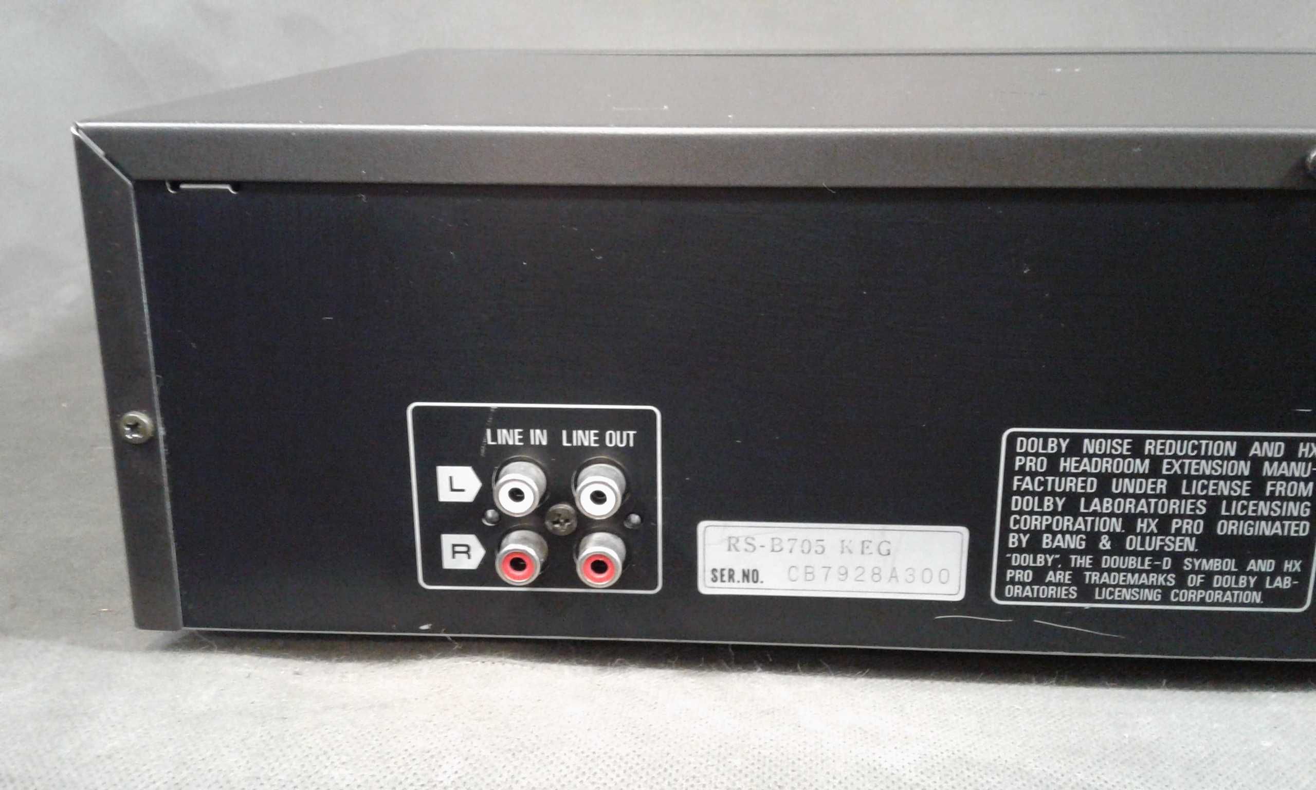 TECHNICS RS-B705,magnetofon kasetowy