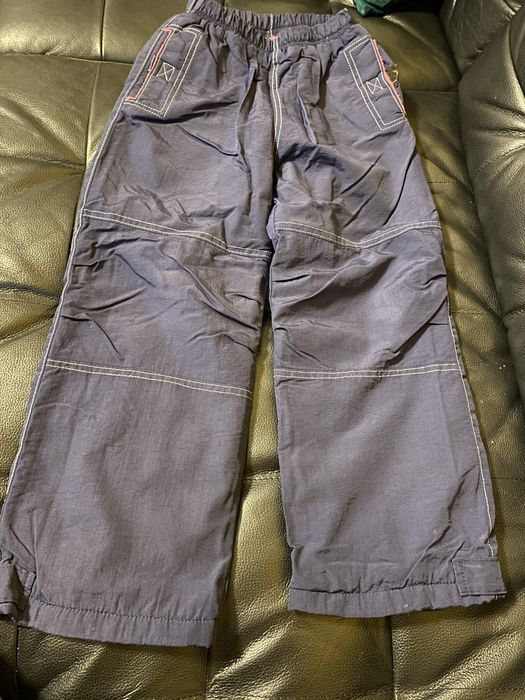 Spodnie zimowe dziecięce ocieplane, rozmiar 122