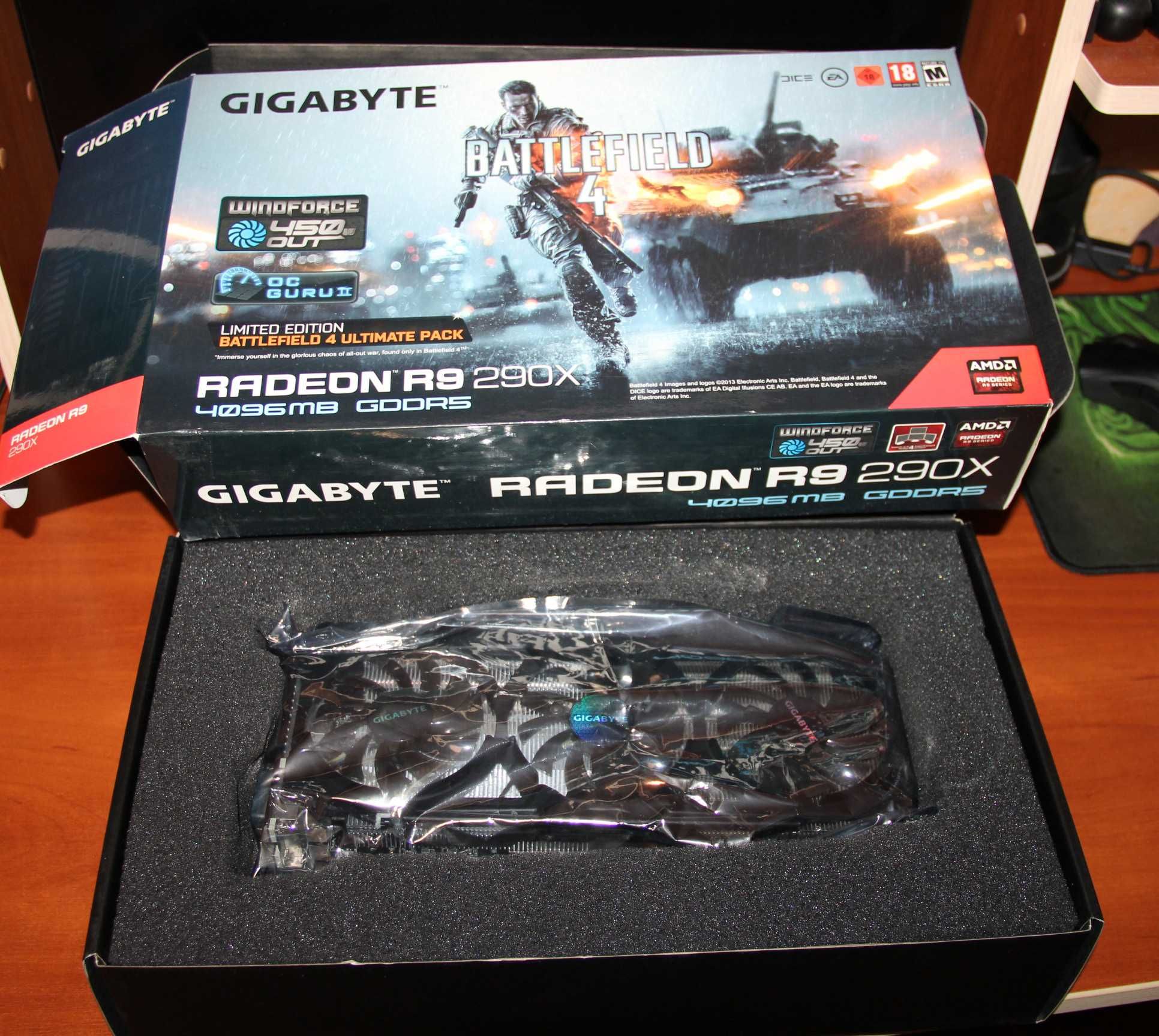 Відеокарта AMD Radeon R9 290X GDDR5 4096 Mb Під Ремонт