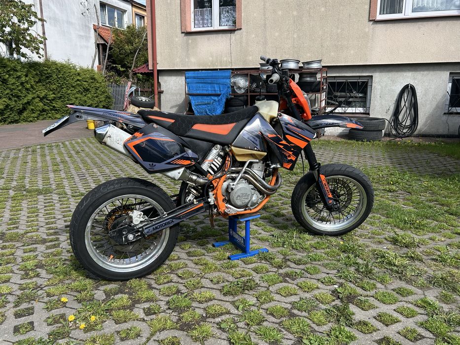 KTM EXC 520 Supermoto zarejestrowany A2