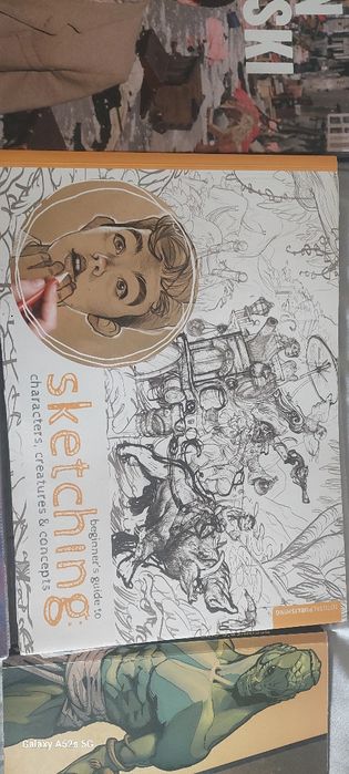 Arte livros de cinema de sketching comics art sci-fi