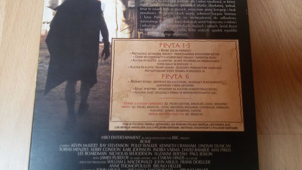 RZYM Sezon 1 DVD Full PL serial Extra stan