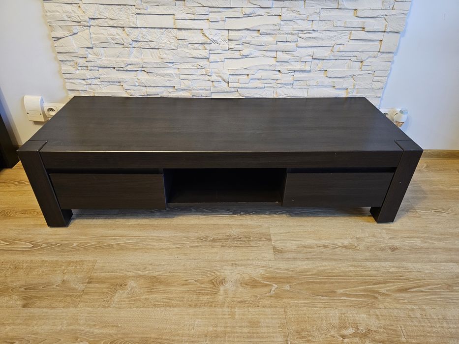 Komplet BRW komoda plus szafka RTV wenge