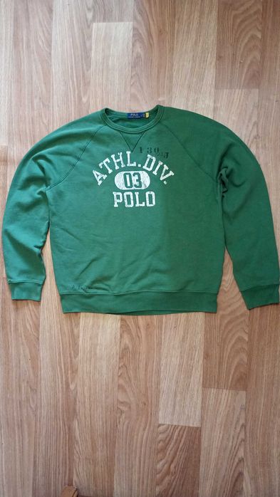 Світшот Polo Ralph Lauren зі стилізованим логотип під тріснутий принт