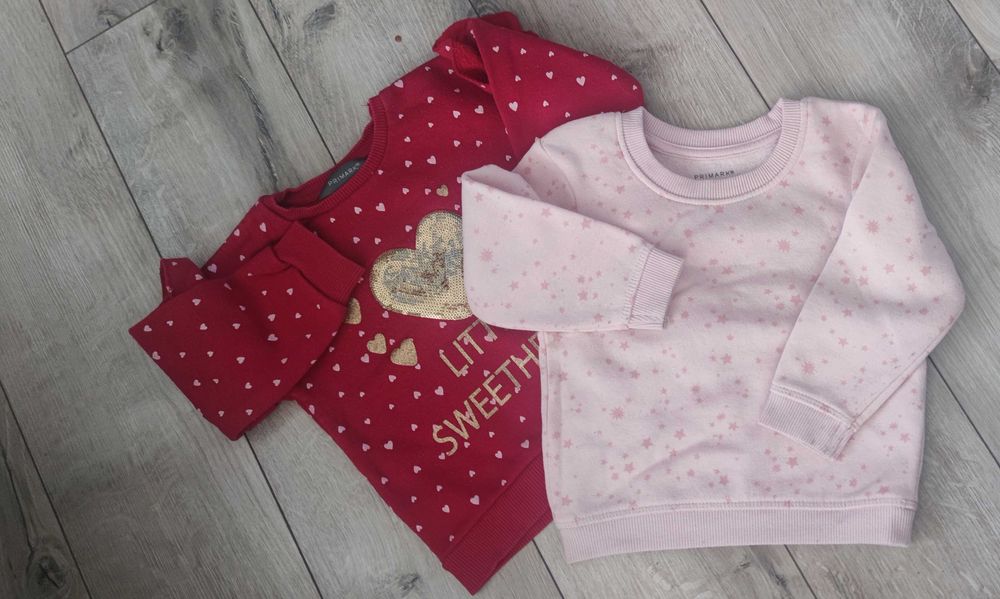 Paka ubrań dla dziewczynki 86