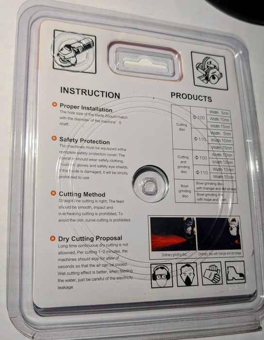 Tarcza do cięcia szkła