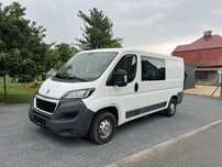 Peugeot Boxer 2.0 HDI brygadówka doka 6 os VAT23% (jak ducato, jumper)