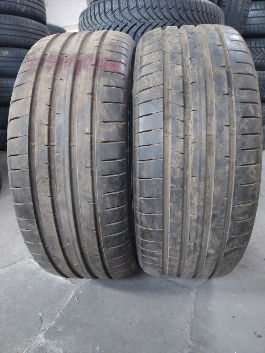 Шини 215/45 R17 пара літо Dunlop 7.65мм 2020 рік