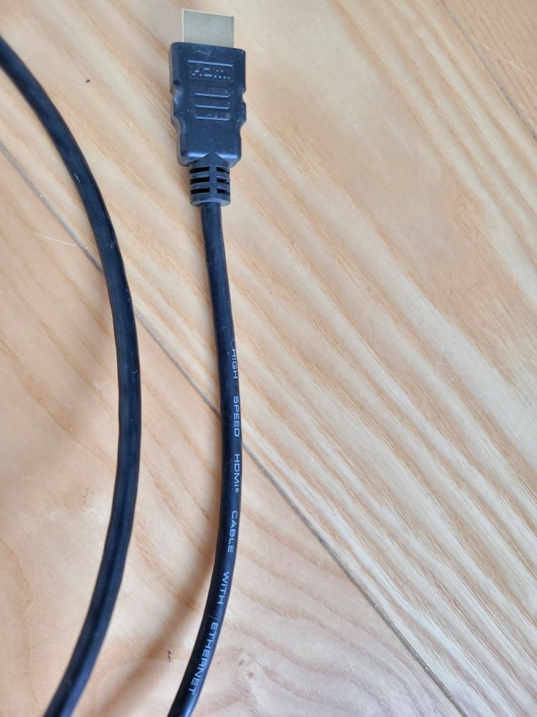 Kabel HDMI z with Ethernet 1.5 metra czarny proste końcówki