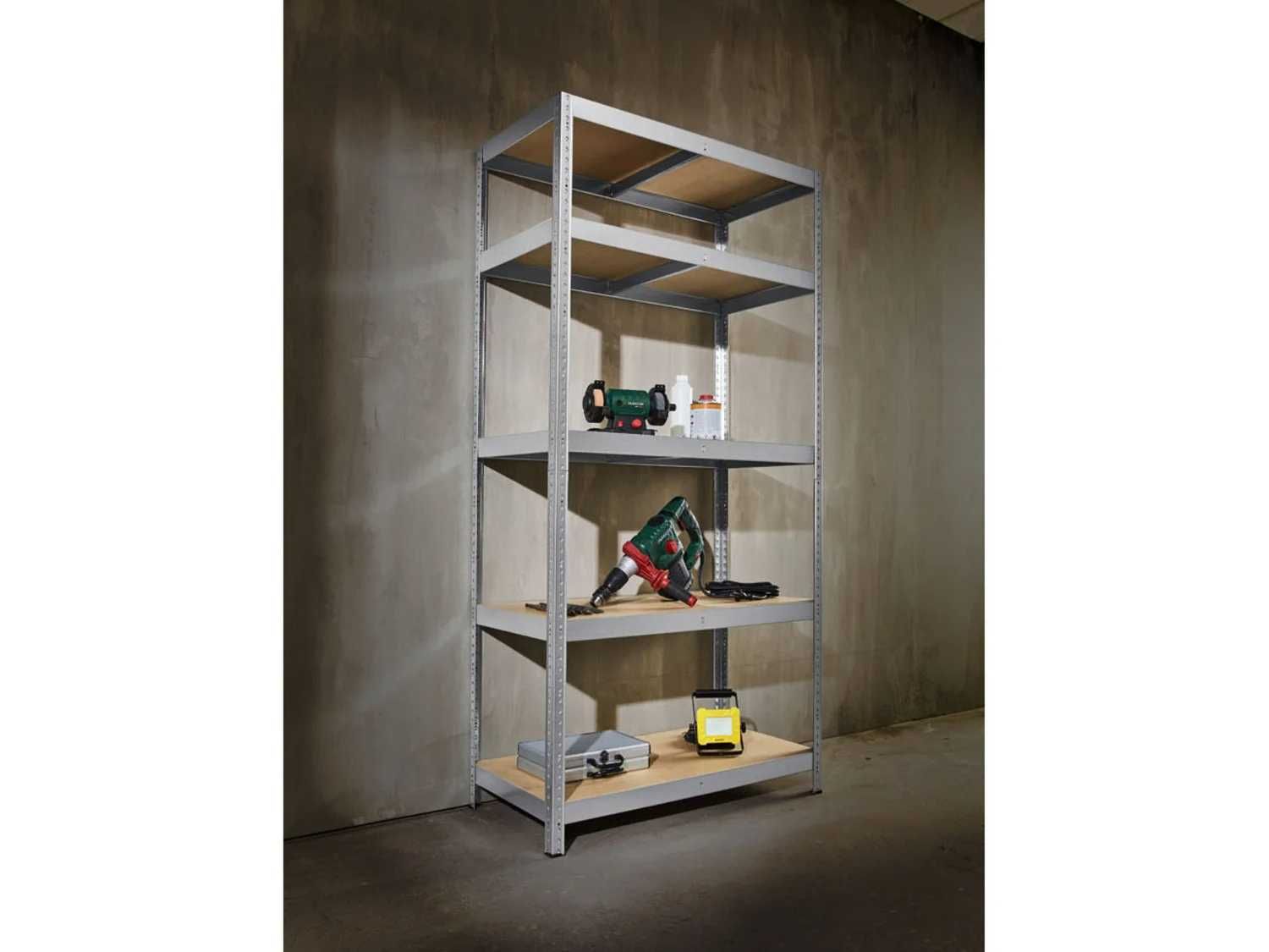 Regały stalowe PARKSIDE 180 x 90 x 45 cm