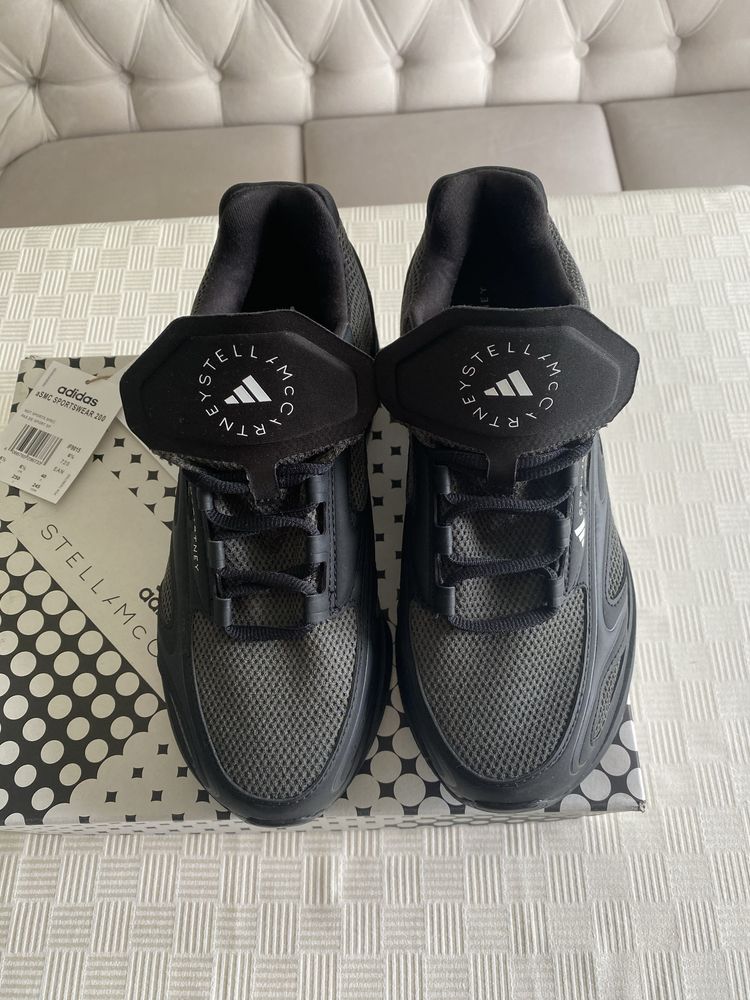 Кросівки чорні від ADIDAS STELLA McCARTNEY, розмір 6,5