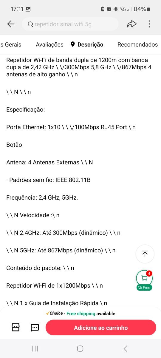 Repetidor de wifi