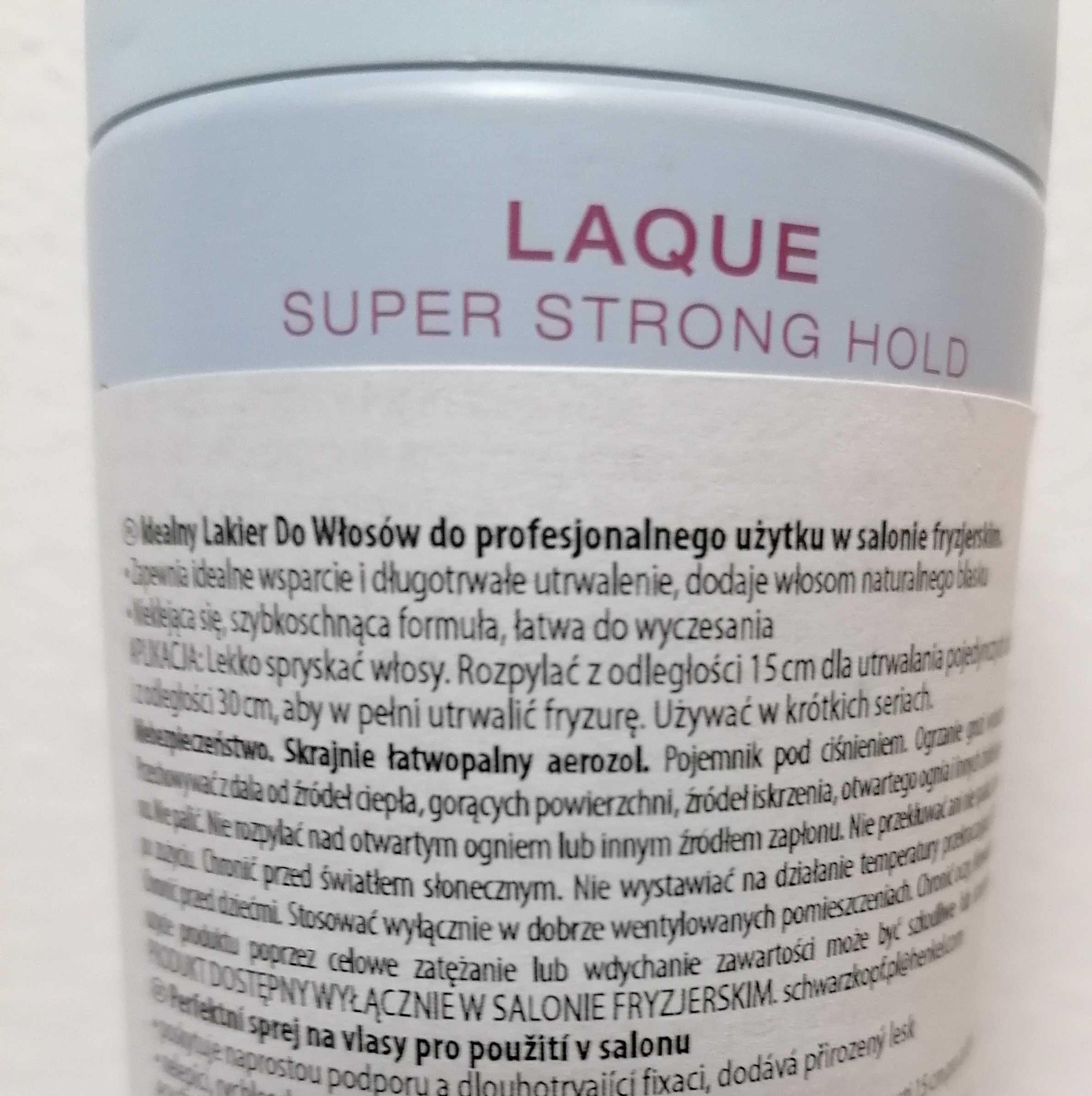 lakier do włosów SCHWARZKOPF PROFESSIONNELLE LAQUE lekki 500 ml