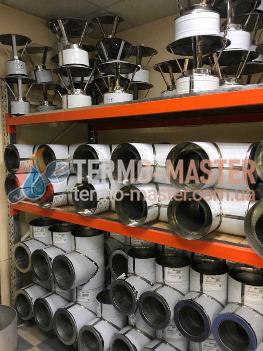 Димохідні труби та комплектуючі для котла,каміна,буржуйки,Чорні труби