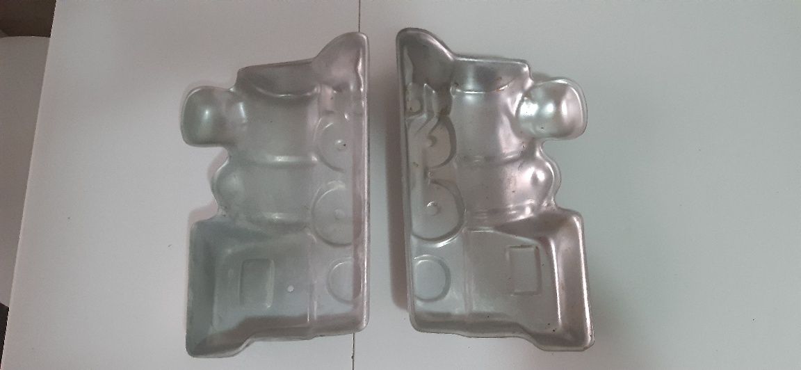 Forma dupla para bolo de comboio