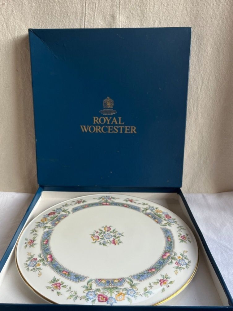 Royal Worcester Mayfield Fine Bone China Gateau Тарелка для пирога