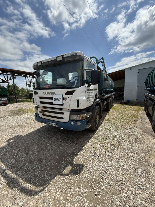 Scania szambiarka beczka asenizacyjny 8x4