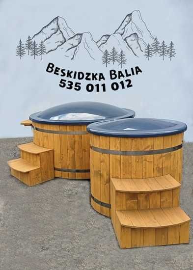 Balia ogrodowa, beczka, spa, jacuzzi producent