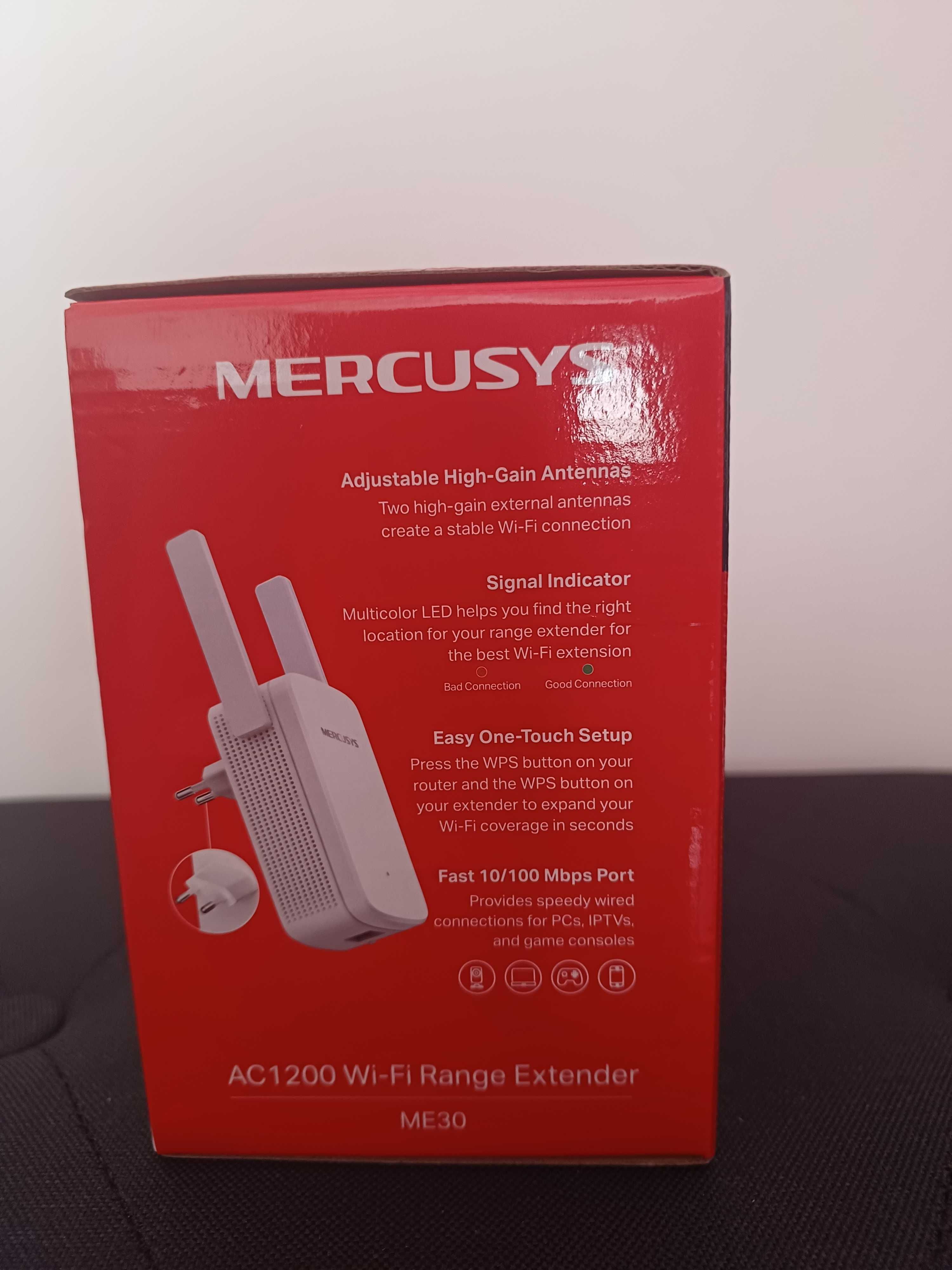 Repetidor / Extender Wireless Lan Mercusys ME30 AC1200 Wi-Fi