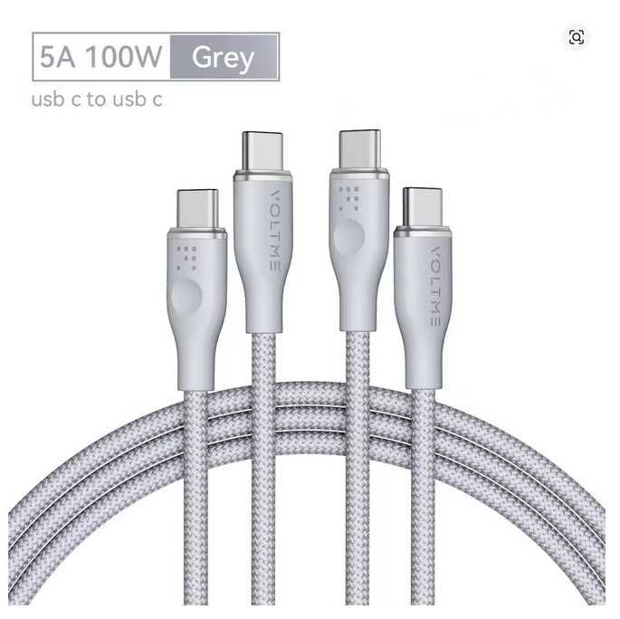 Зарядний пристрій VOLTME 20W Mini з кабелем Type-C 60W