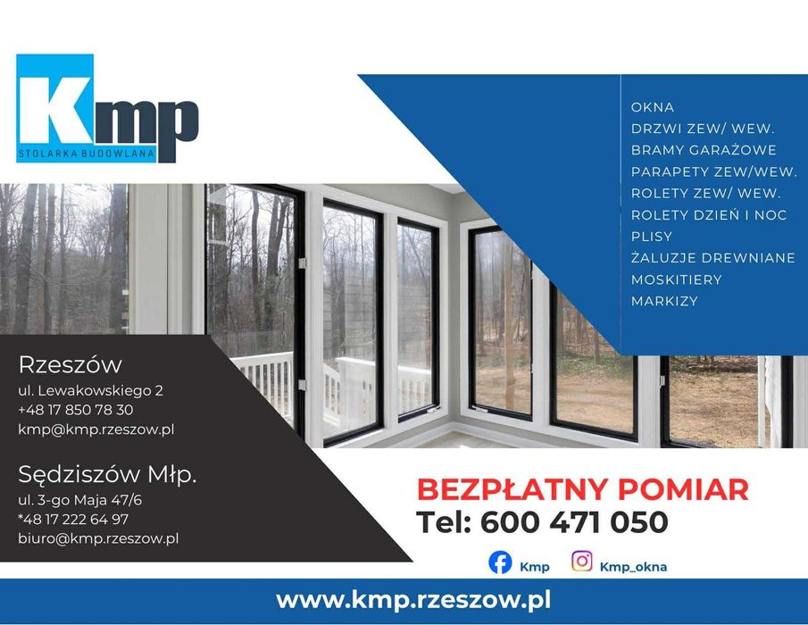 okna, drzwi sprzedaż i montaż
