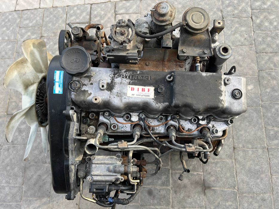 Двигун Мотор Mitsubishi Pajero Sport L200 Hyundai H200 H100 2.5 TD