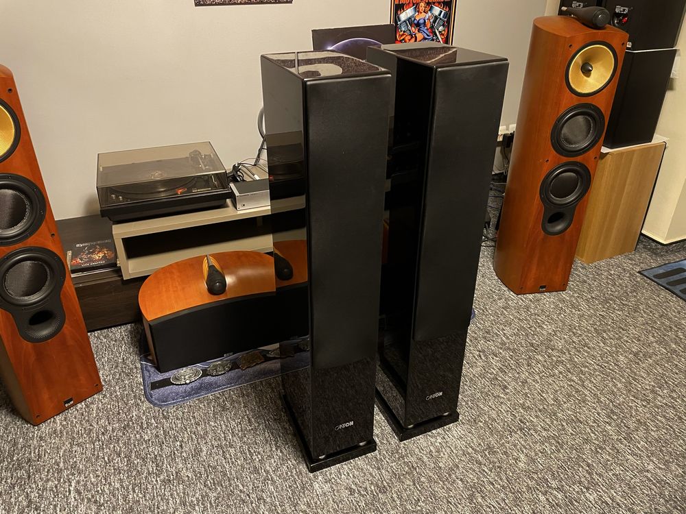 Kolumny podłogowe CANTON SL 580 DC Piano Black