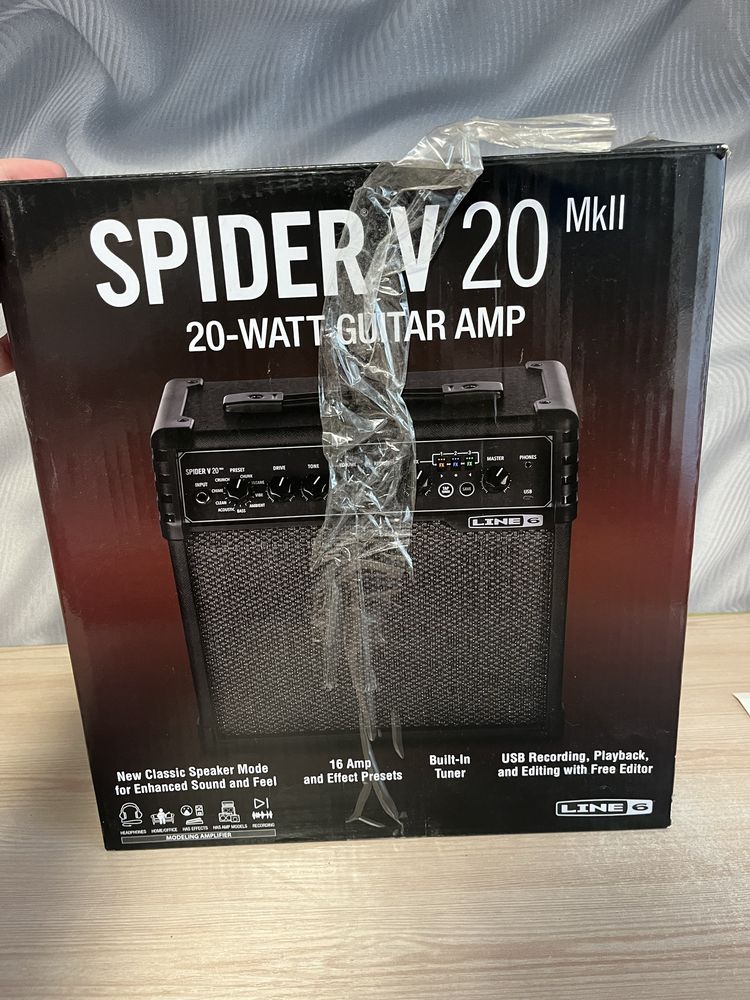 Комбіпідсилювач Line6 SPIDER V 20 MKII