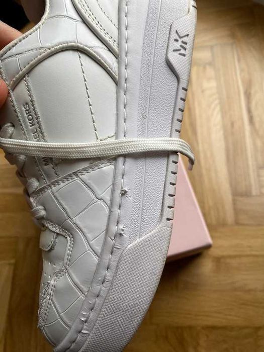 Sneakersy Michael Kors Lexi 43T1LXFS5L Biały/Kremowy