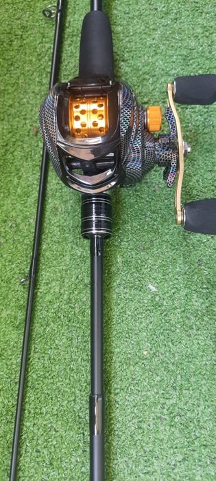 Wędka castingowa paver stic + Multiplikator Baitcasting