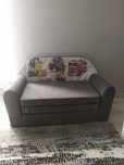Sofa rozkładana miękka dla dziecka