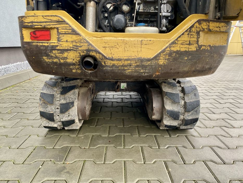 Minikoparka Cat 301.6, 3 łyżki, dodatkowa linia, stan bdb,sprzedam