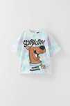 Bluzka t-shirt ZARA 134 Scooby Doo ombre