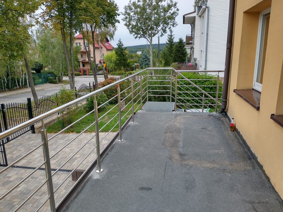 Balustrada, poręcz, barierka nierdzewna