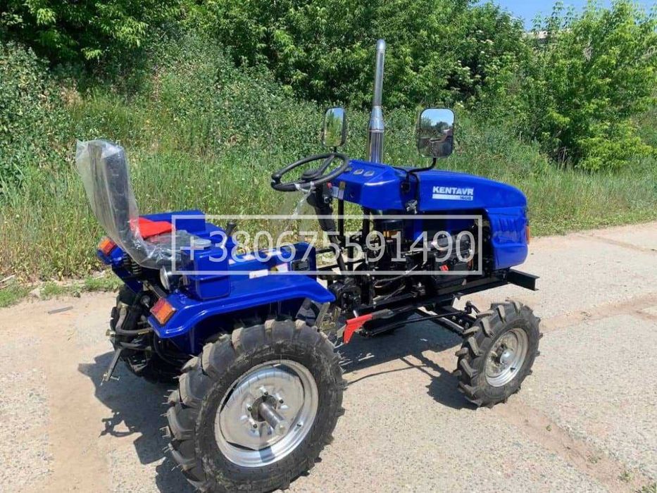 Мототрактор KENTAVR 160 B (Фреза та плуг) Безкоштовна доставка