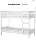 Łóżko piętrowe Mydal Ikea+ materace